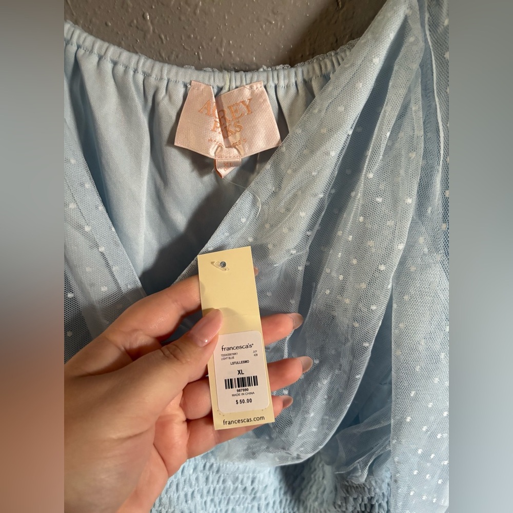 Blue blouse - Picture 2 of 2
